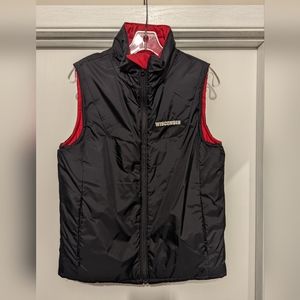 Wisconsin Badgers reversible black/red vest